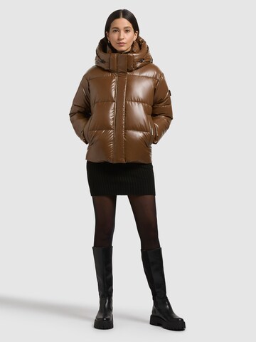 Veste d’hiver 'DEVINA2' khujo en marron