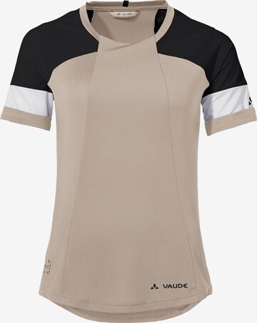 VAUDE Funktionsshirt 'Kuro' in Beige: predná strana