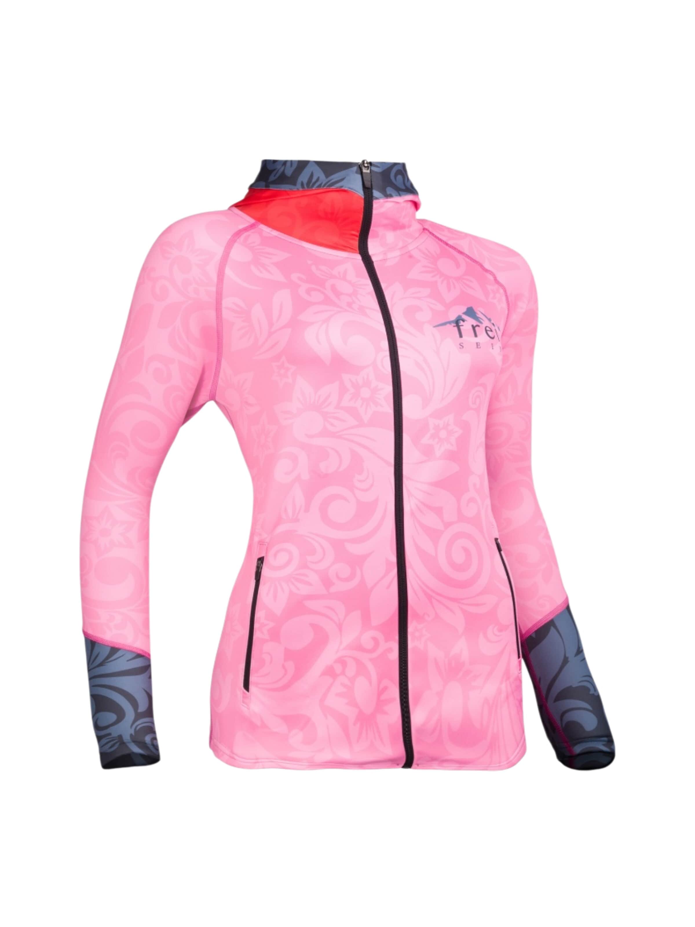the freisein project Sportjacke‌‌‌‌‌‌‌ in Pink: Vorderseite