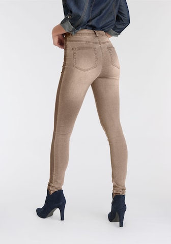 ARIZONA Skinny Jeans in Brown