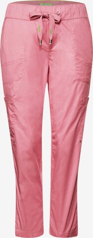 STREET ONE Pants in Pink: front