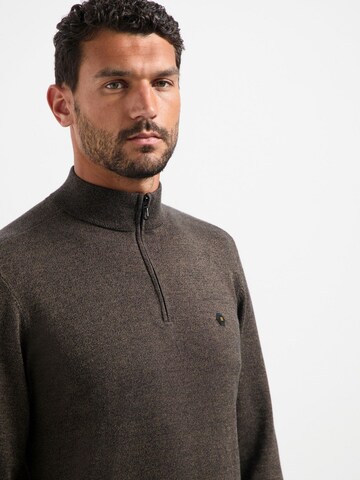 No Excess Sweater in Brown