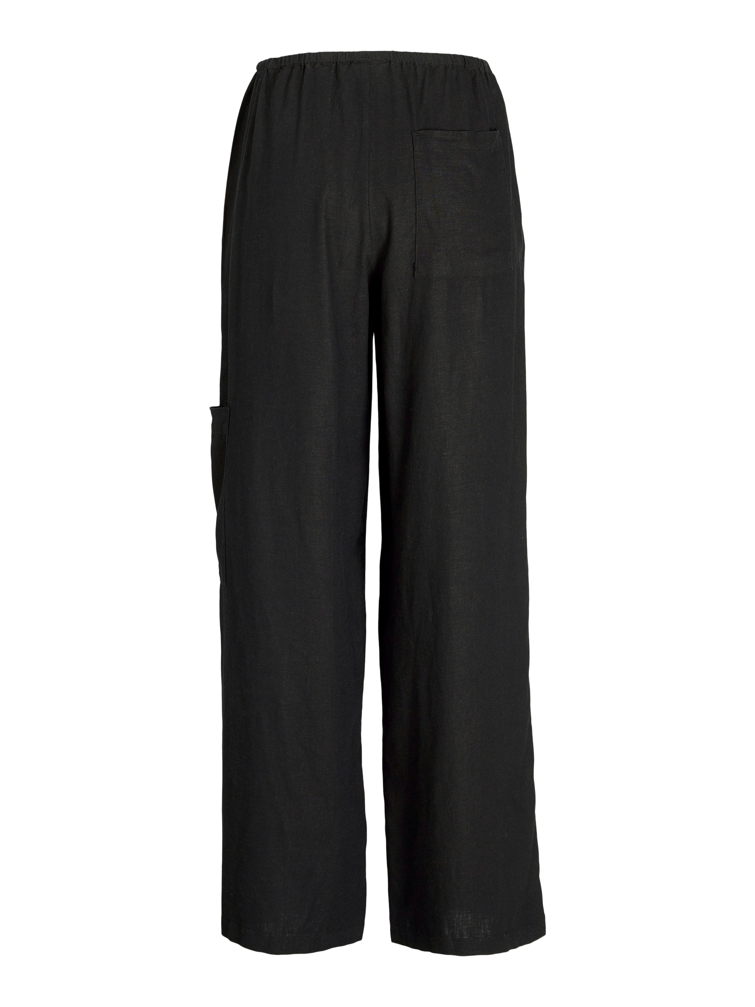JJXX Wide leg Trousers 'JXBreeze Flora Summer' in Black
