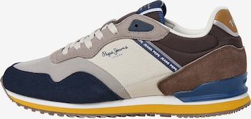 Baskets basses 'London Link' Pepe Jeans en bleu : devant