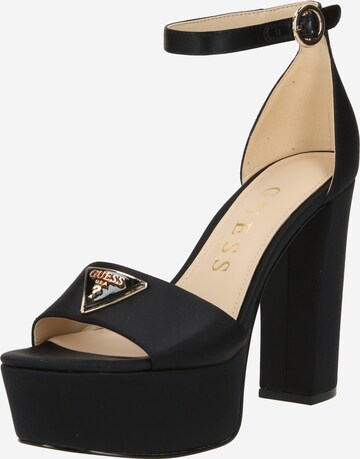 Sandales 'SETON2' GUESS en noir : devant