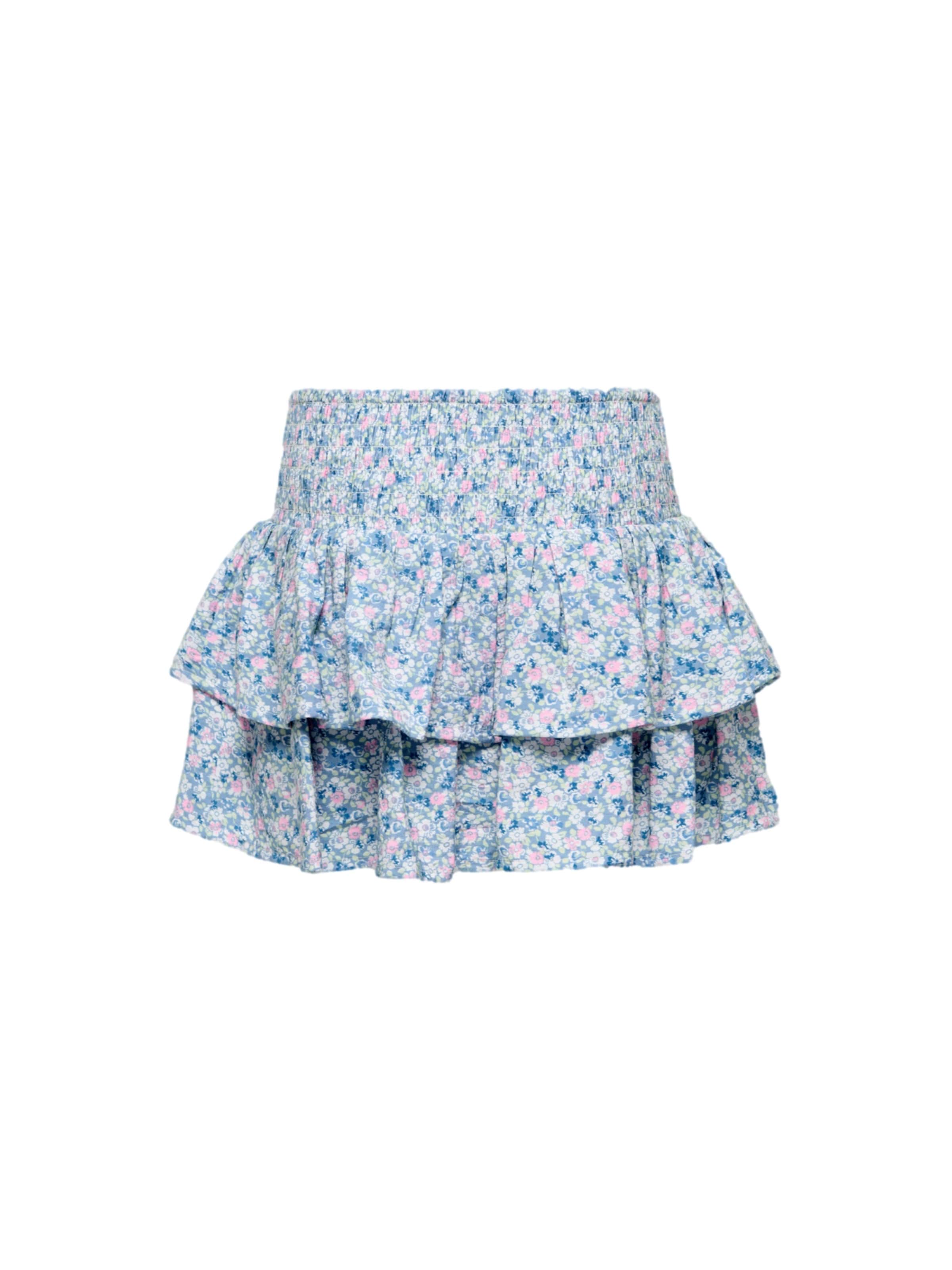 ONLY GIRLS Rok 'Belle Life' in Blauw