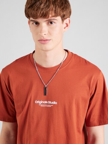 JACK & JONES Футболка 'JORVesterbro' в Коричневый