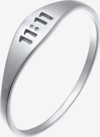 Bague '11:11' ELLI en argent : devant