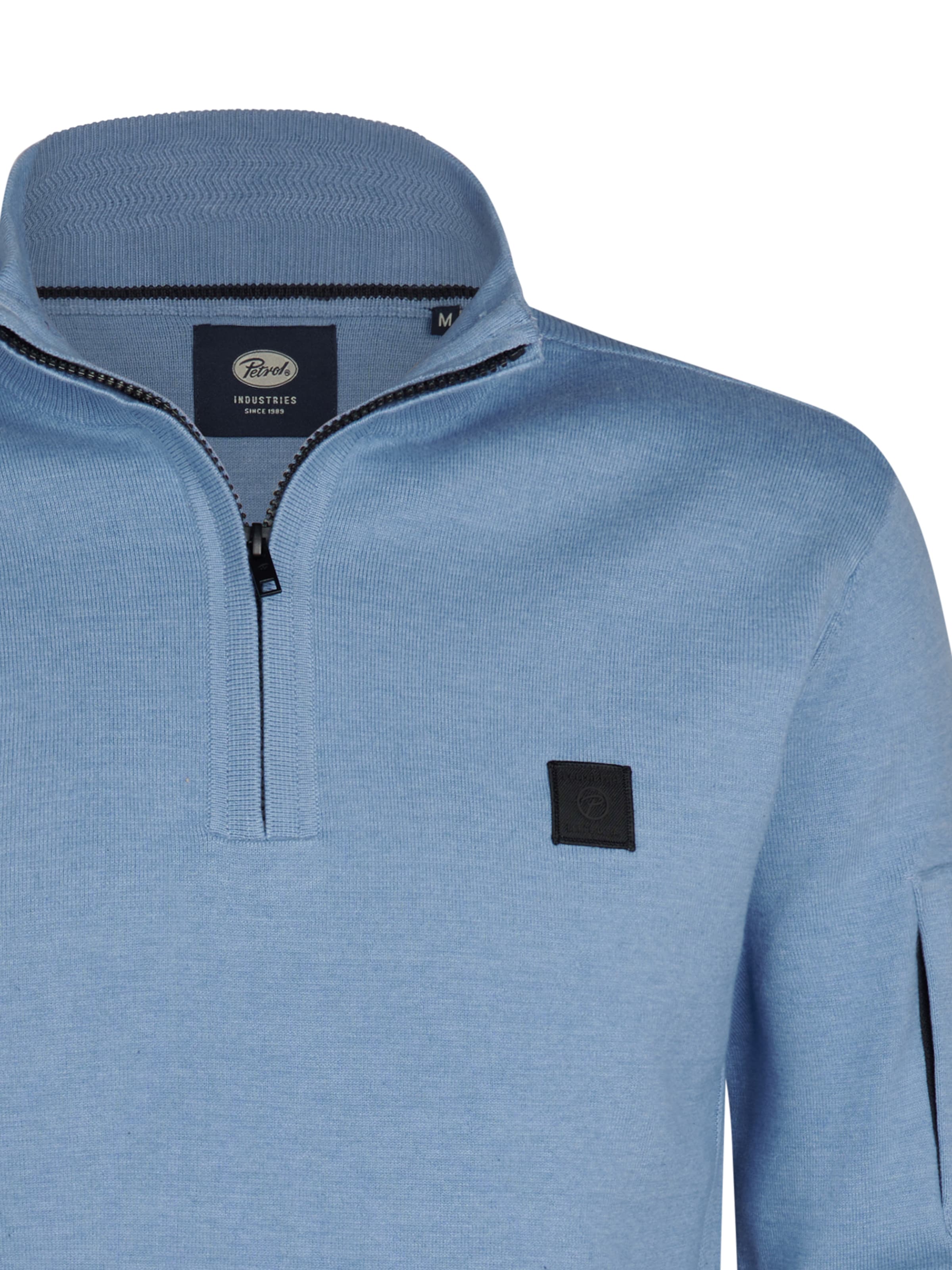 Petrol IndustriesPulover 'Aspen' - plava boja