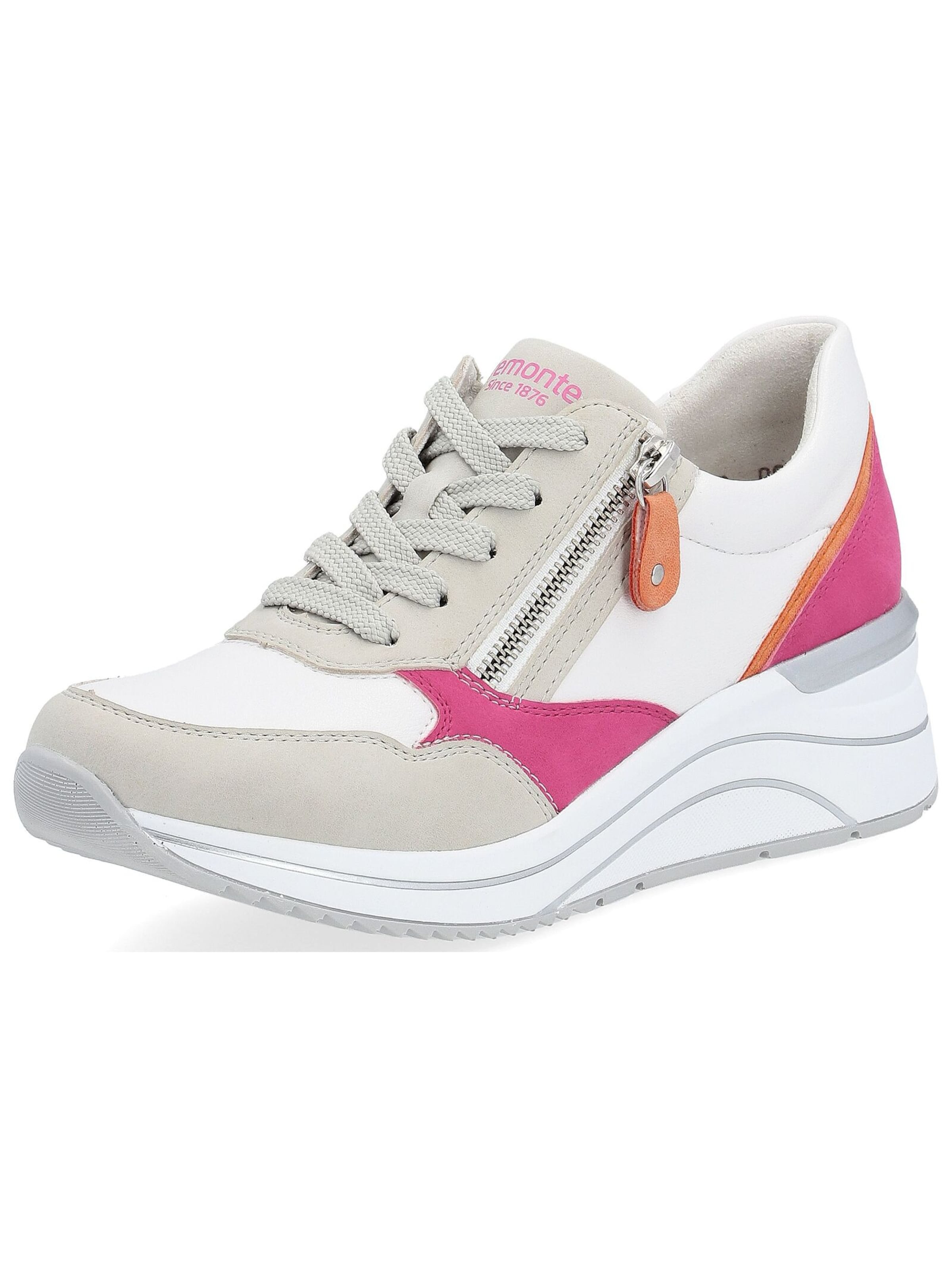 Baskets basses REMONTE en blanc : devant