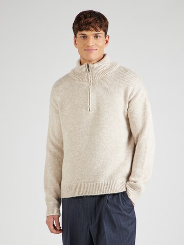 ABOUT YOU Pullover 'Nils' i beige: forside