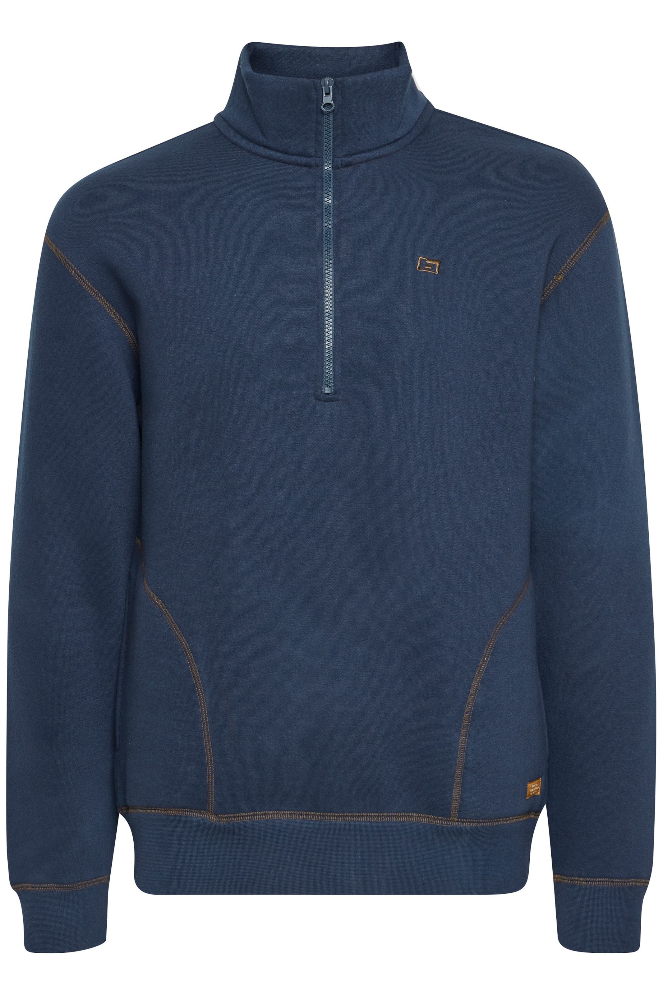 BLEND Sweatshirt in Blauw: voorkant