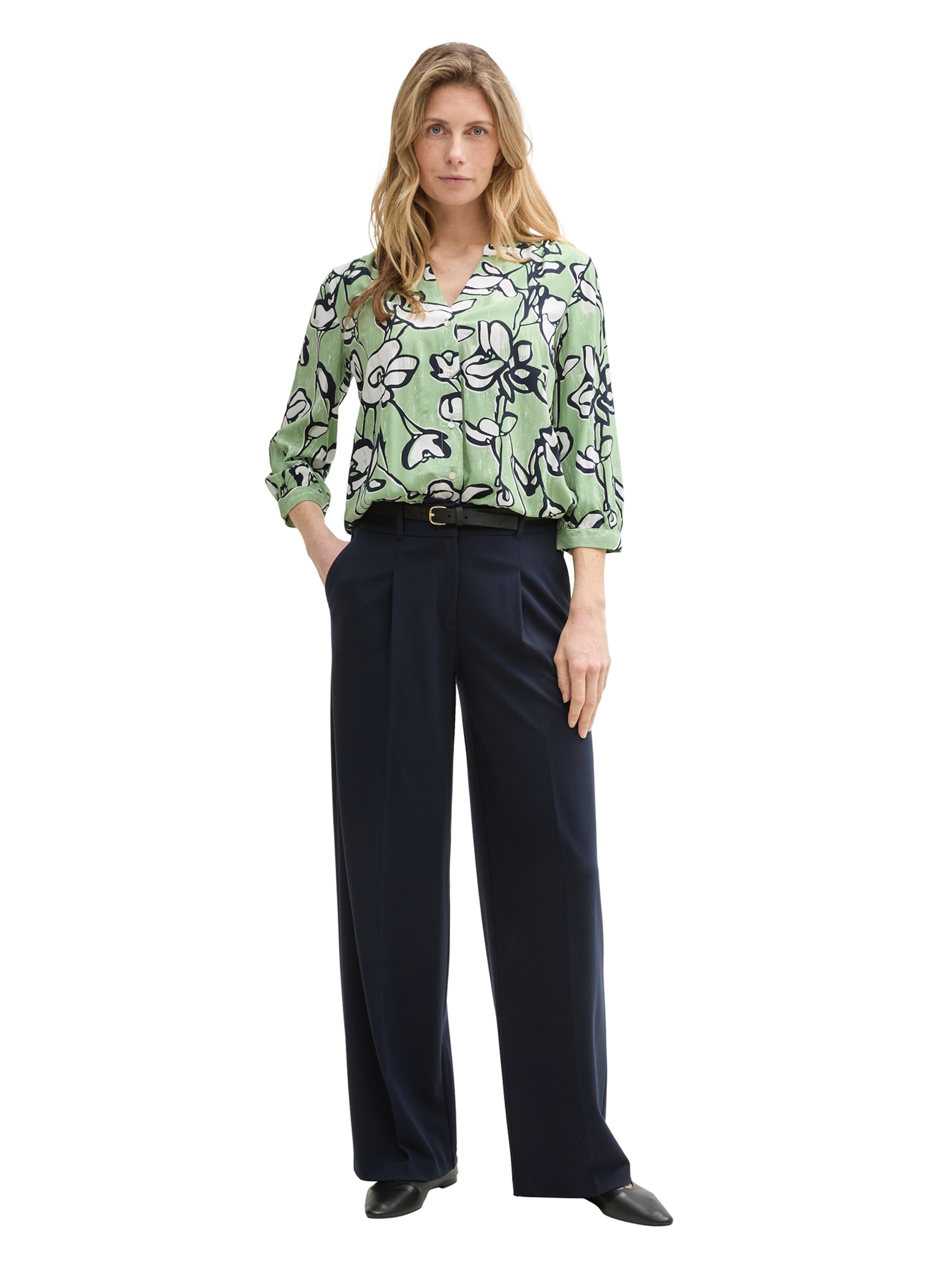 TOM TAILOR Blouse in Groen