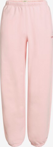 Effilé Pantalon ESPRIT en rose : devant