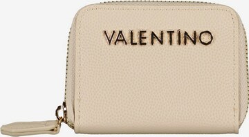 VALENTINO - Carteiras 'Divina Coin Purse' em bege: frente