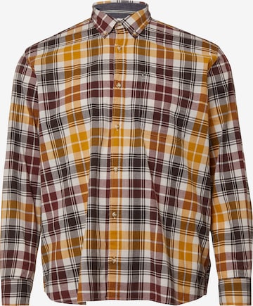 s.Oliver Overhemd in Geel: voorkant