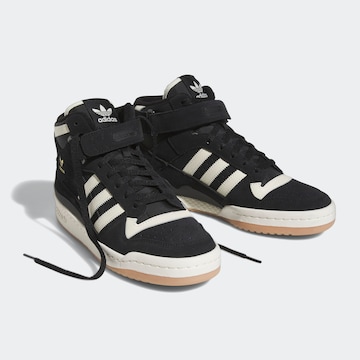 Sneaker înalt 'Forum' de la ADIDAS ORIGINALS pe negru