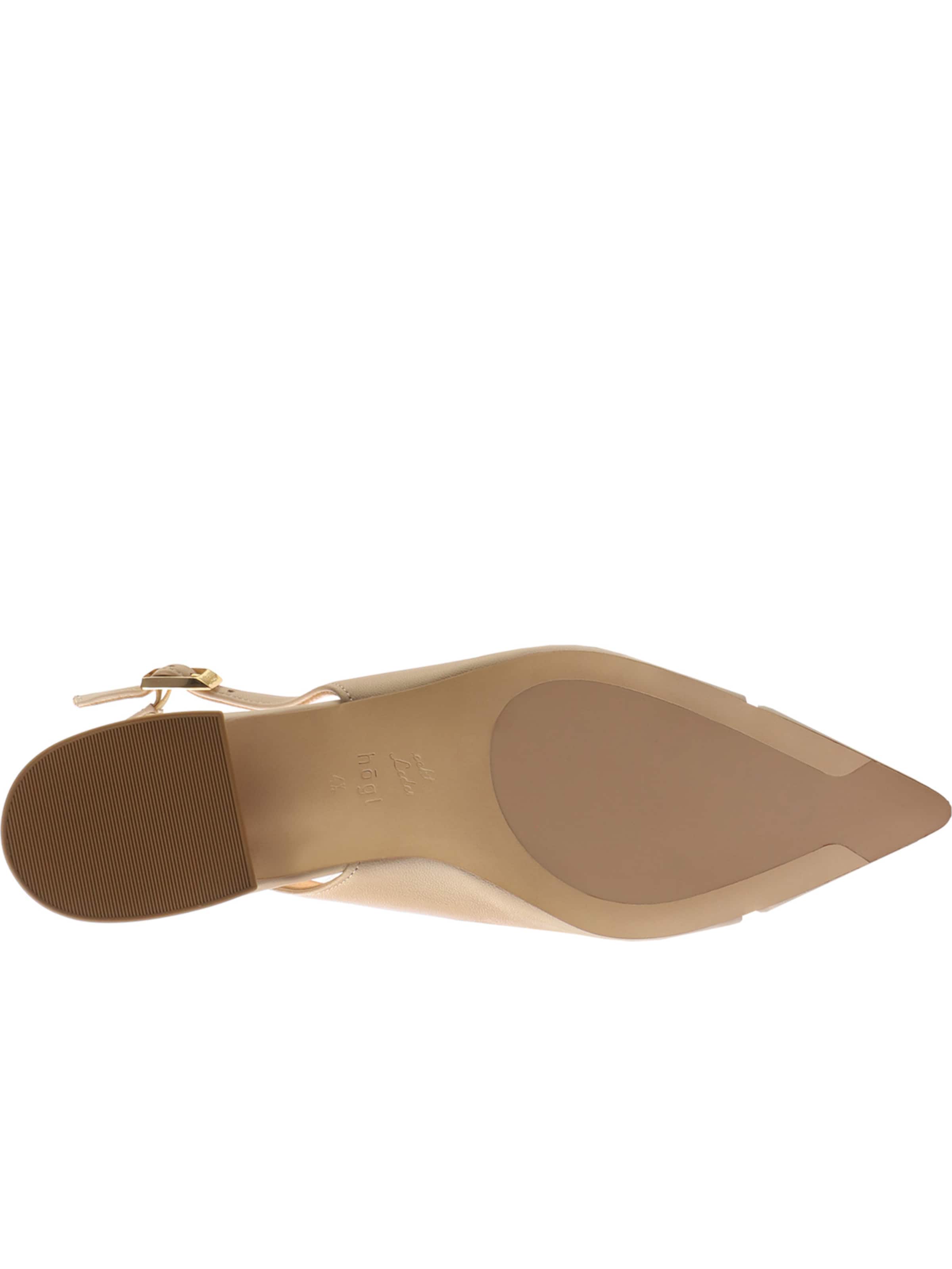 Ballerines à lanières 'SIMONE' Högl en beige