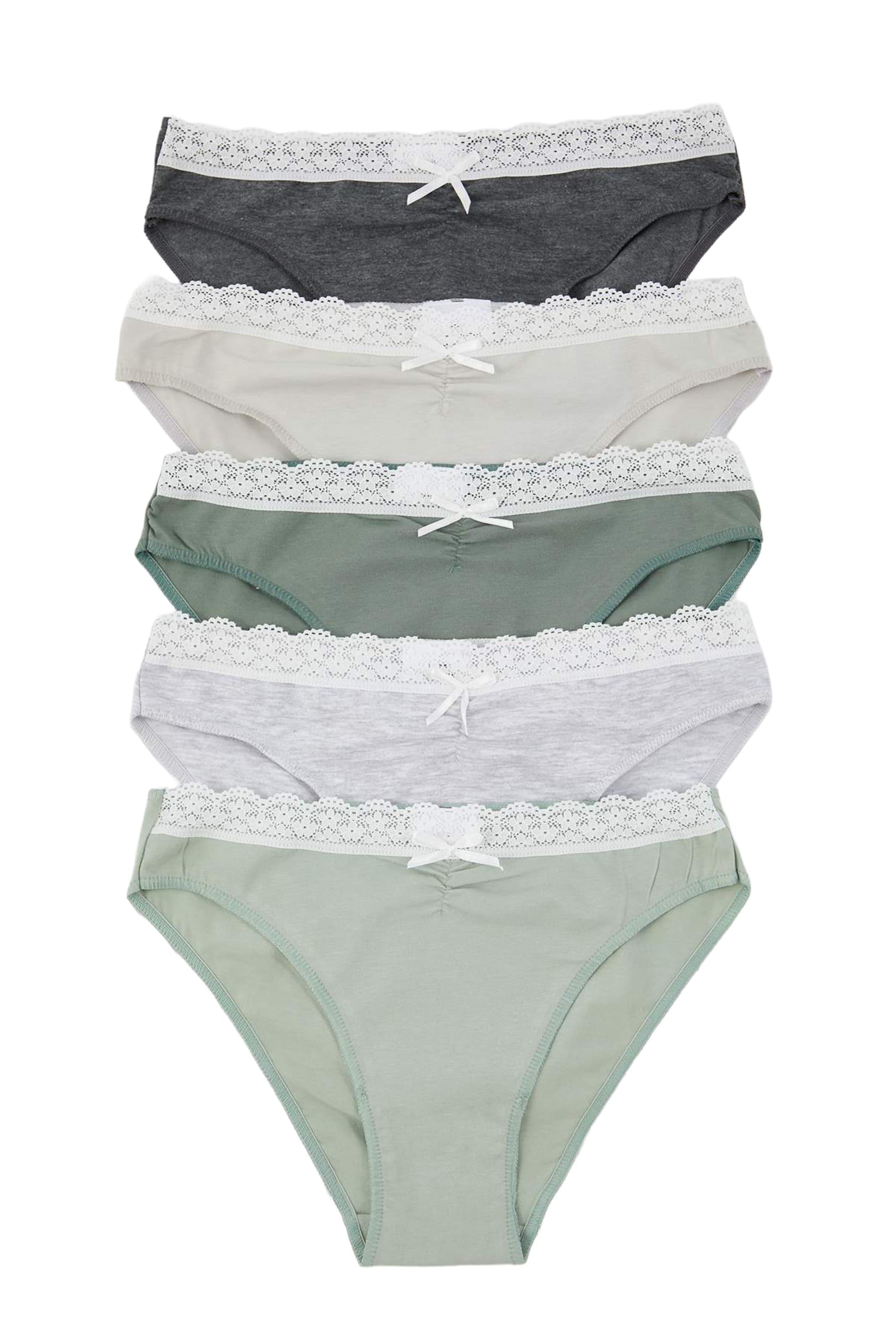 Slip Trendyol en gris : devant