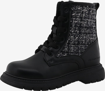 TOM TAILOR Boot in Black: front