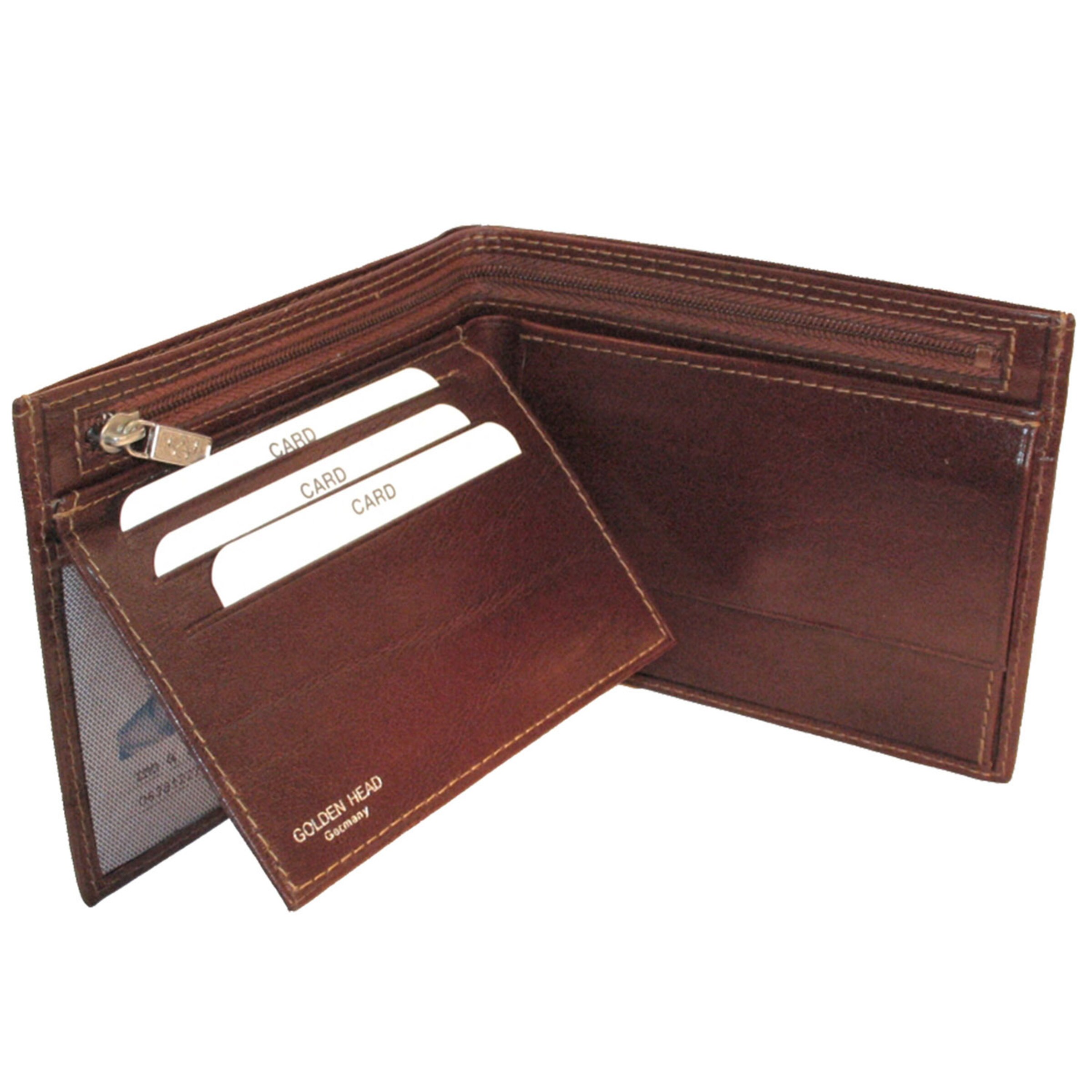 GOLDEN HEAD Wallet 'Colorado' in Brown