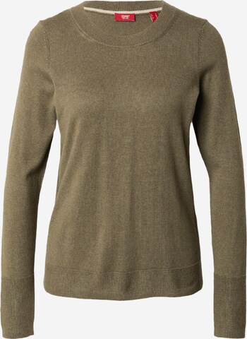 ESPRIT Sweater in Green: front