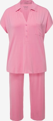 Ulla Popken Pajama in Pink: front