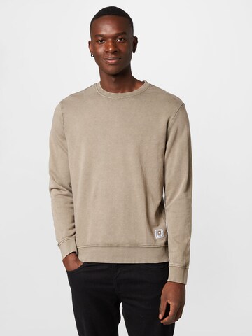 Only & SonsSweater majica 'RON' - siva boja: prednji dio