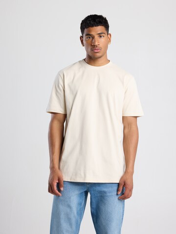 T-Shirt America Today en beige : devant