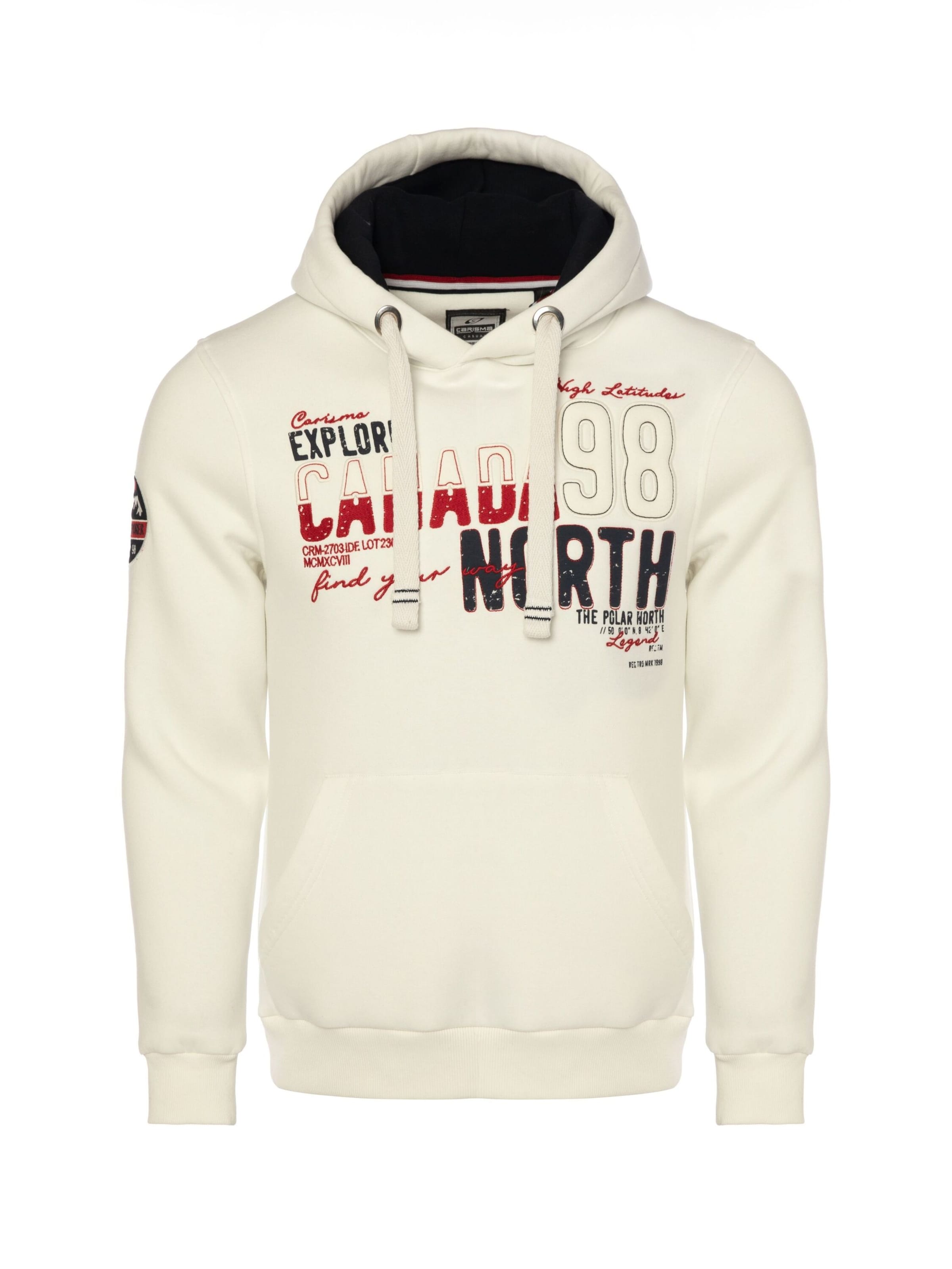 CARISMA Sweatshirt in White: front