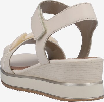 REMONTE Strap Sandals in Beige