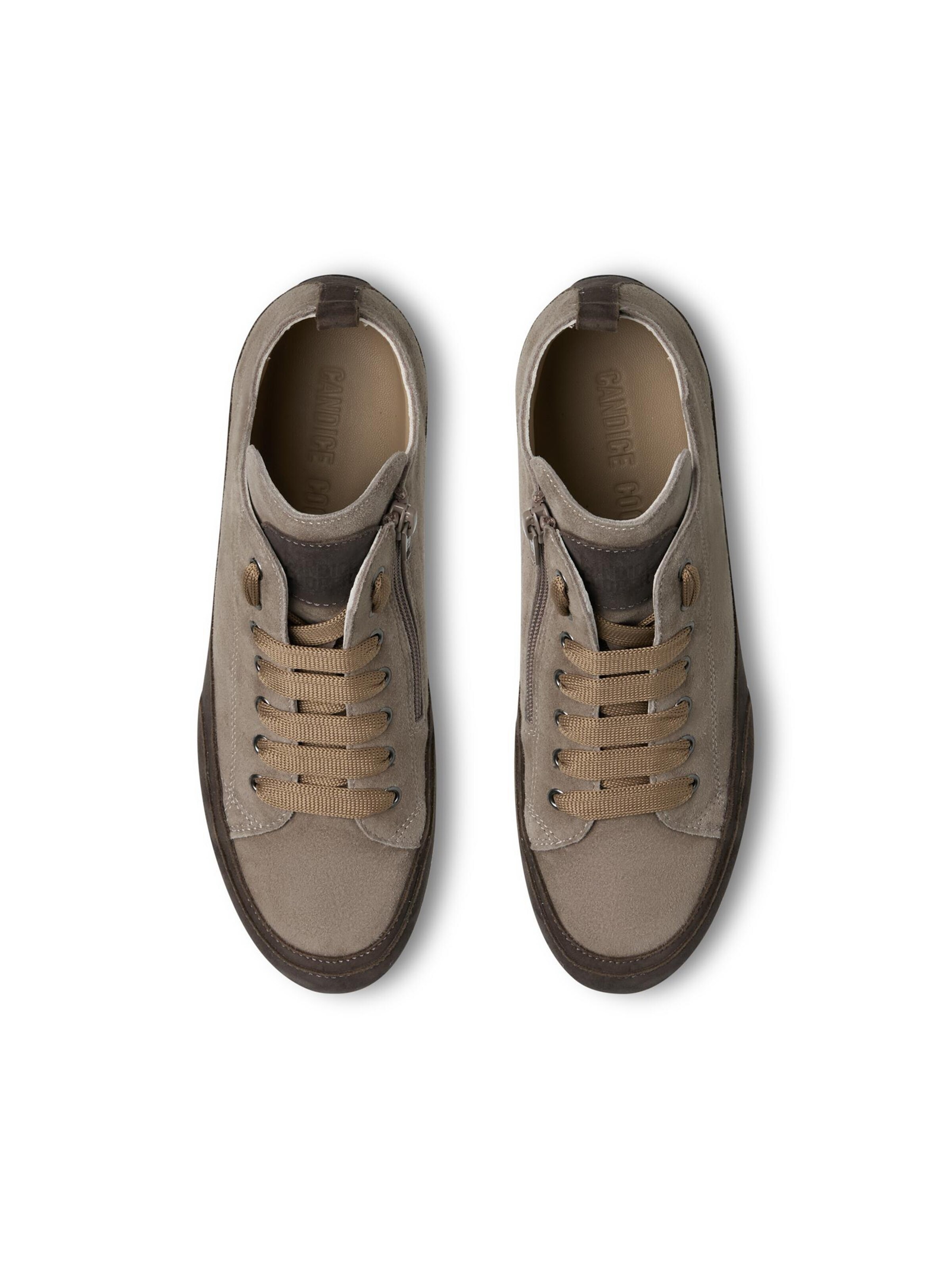 Candice Cooper Sneakers hoog 'TWIST MID WOMAN.' in Grijs