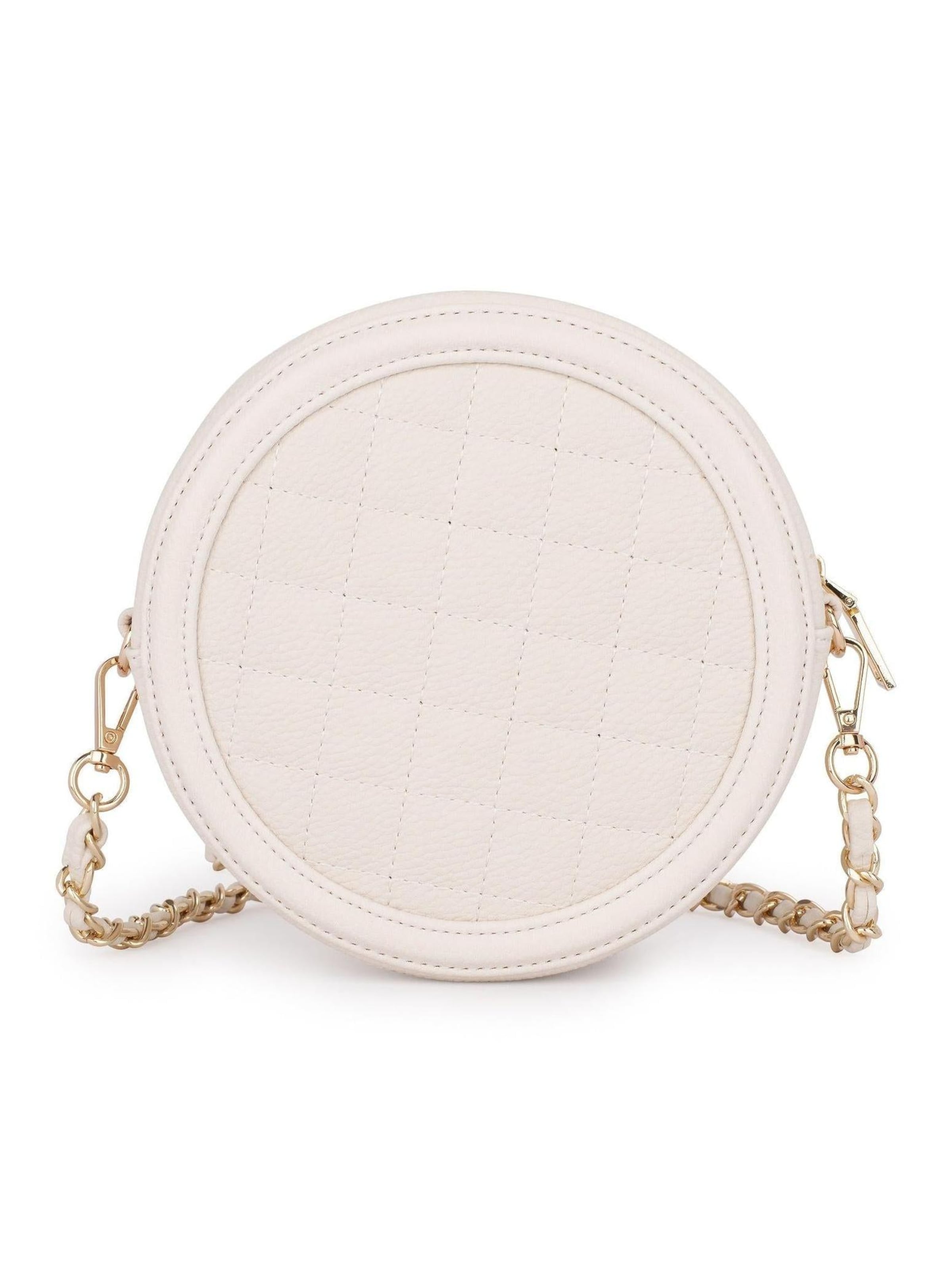 Sac bandoulière 'Polly' Princely London en blanc