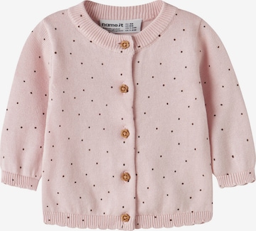 NAME IT Strickjacke in Pink: Vorderseite