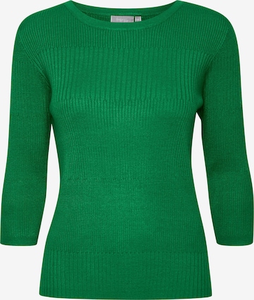 Fransa Sweater in Green: front