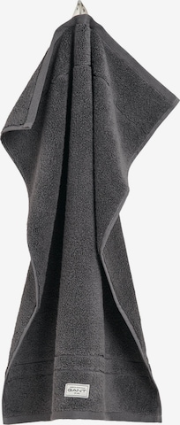 Serviette GANT en gris : devant