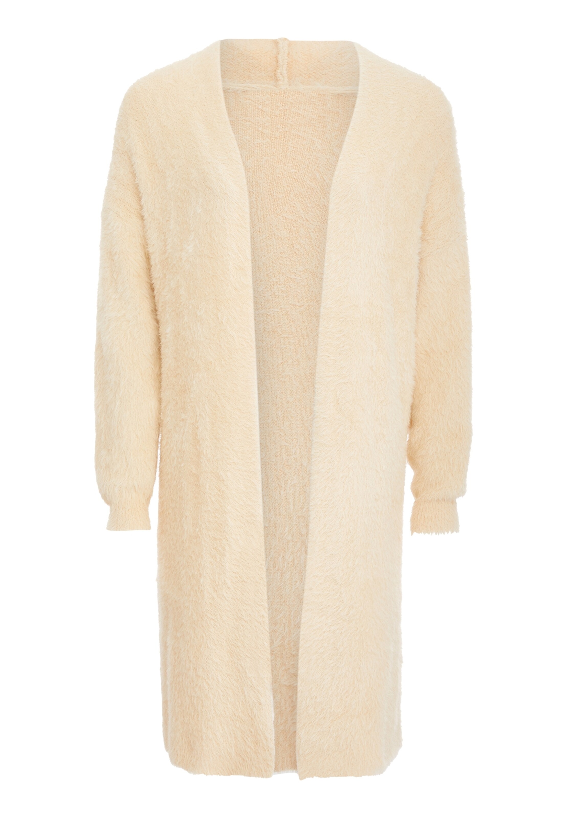 YASANNA - Casaco de malha em bege: frente