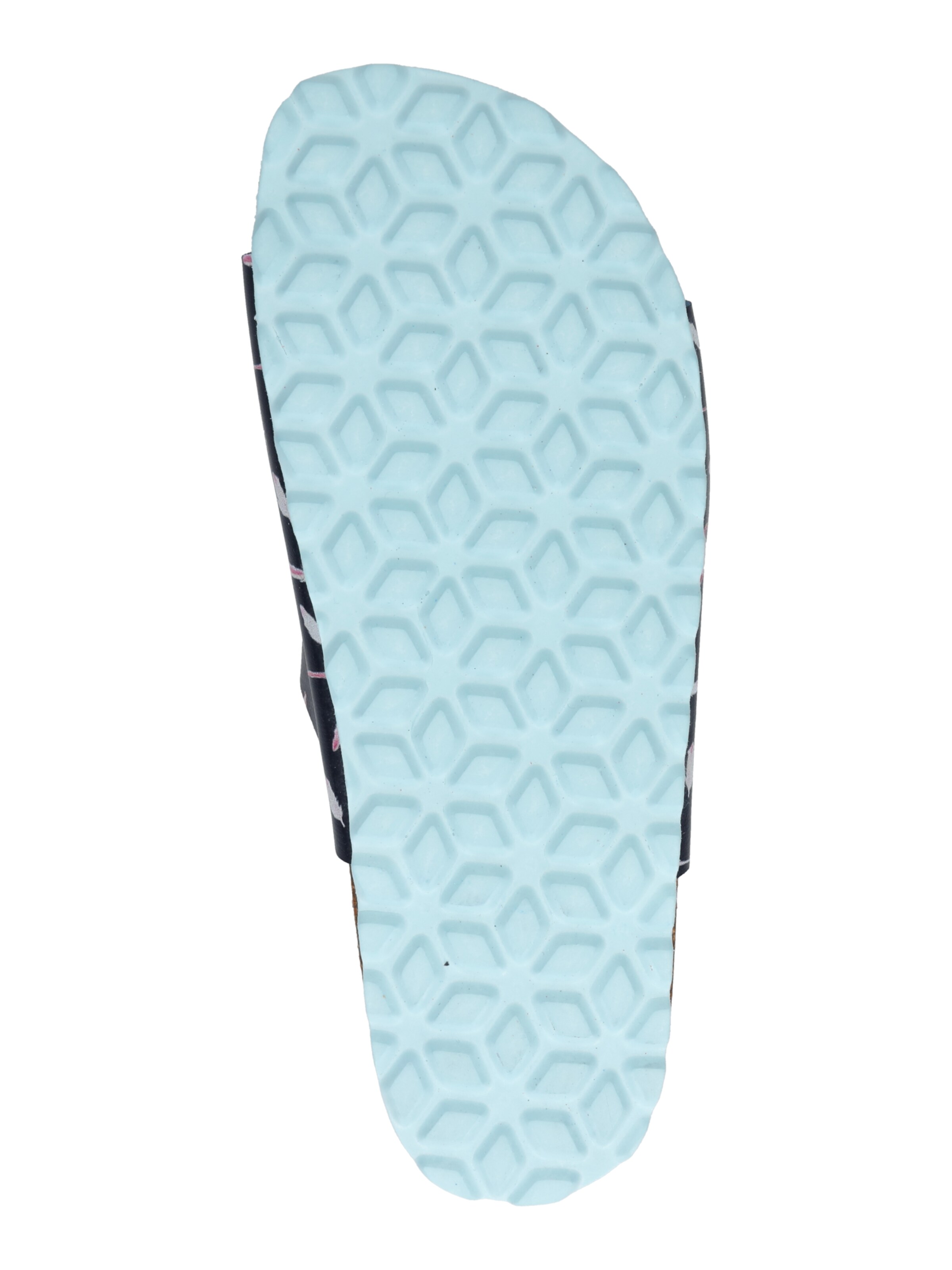 LICO Pantolette 'Bioline Flamingo' in Blau