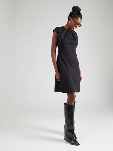 s.Oliver BLACK LABEL Pouzdrové šaty – černá