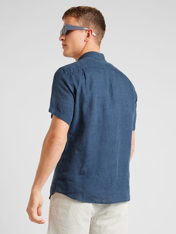 Regular fit Camicia di UNITED COLORS OF BENETTON in blu