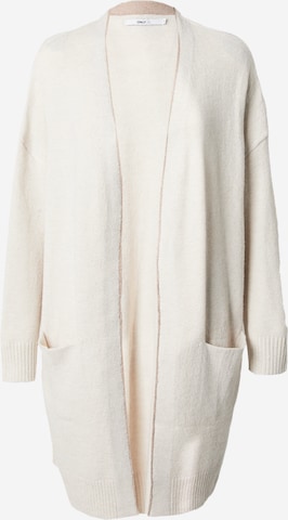 Cardigan 'GABRIEL' ONLY en beige : devant