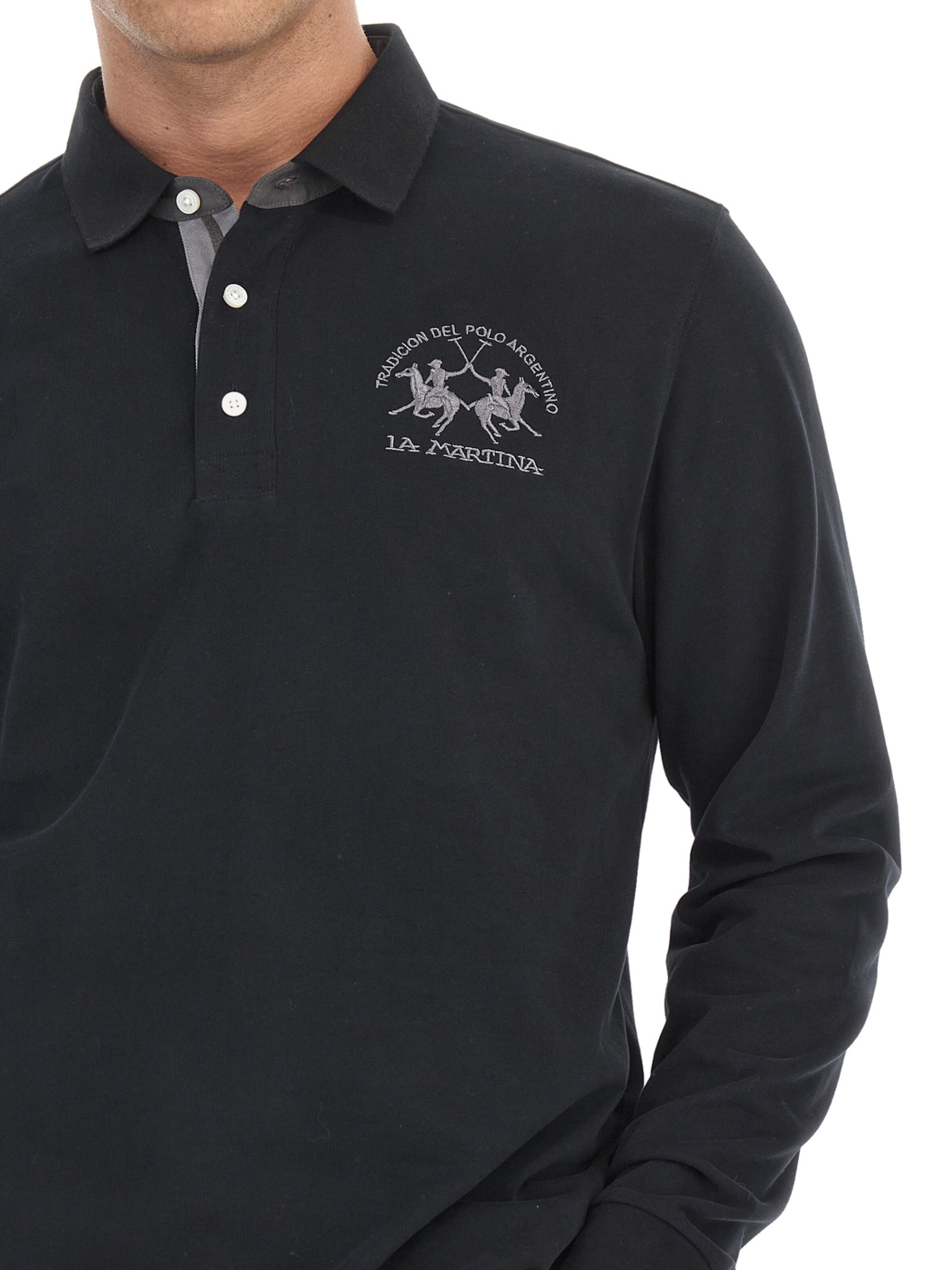 La Martina Bluser & t-shirts i sort