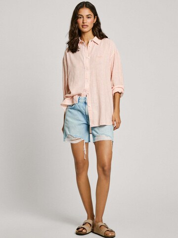 Camicia da donna 'Dream' di Pepe Jeans in arancione
