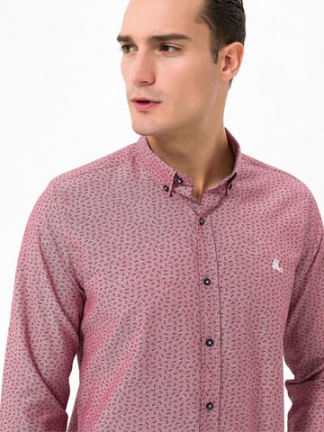 Daniel Hills Regular fit Srajca | rdeča barva