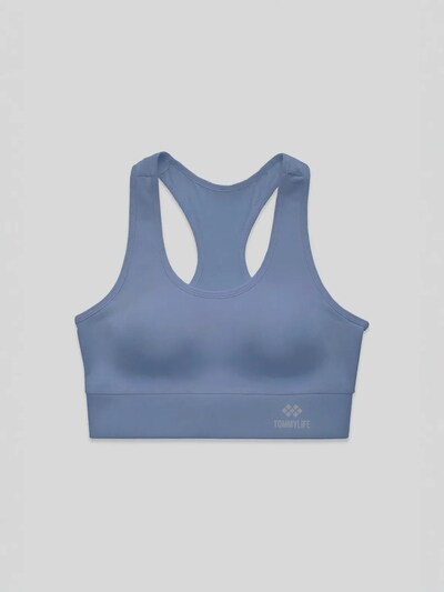 Top sportivo in L Tommy Life di colore blu chiaro, Visualizzazione prodotti
