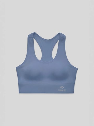 Top sportivo di Tommy Life in blu: frontale