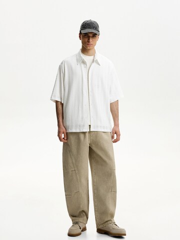 Bershka Comfort fit Ing - fehér