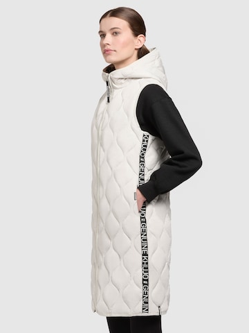 Gilet 'Jady' khujo en blanc