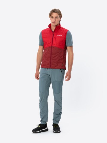 VAUDE Sports vest ' Freney VE IV ' in Red