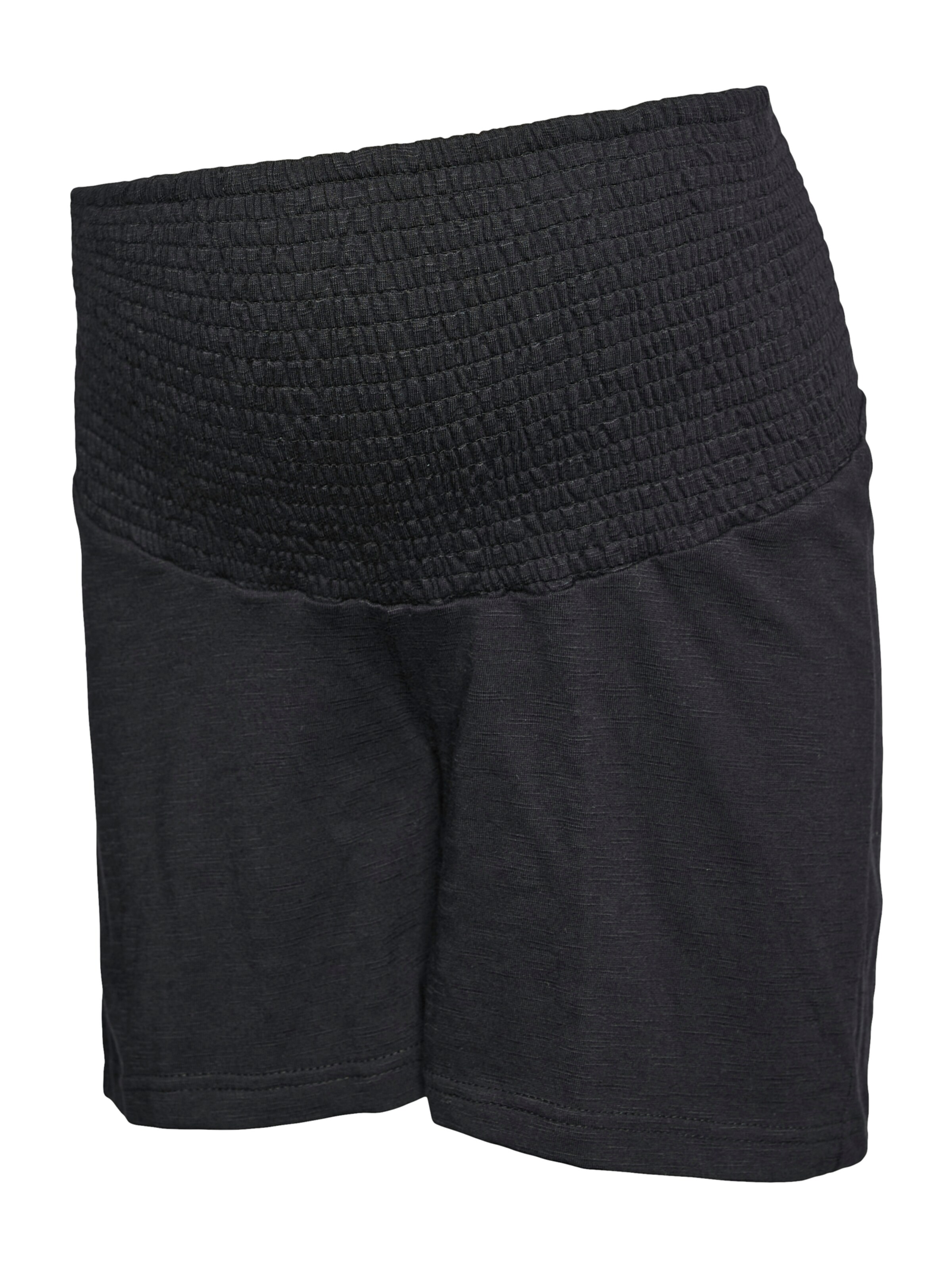 melns MAMALICIOUS Standarta Bikses 'MLAlisa': no priekšpuses